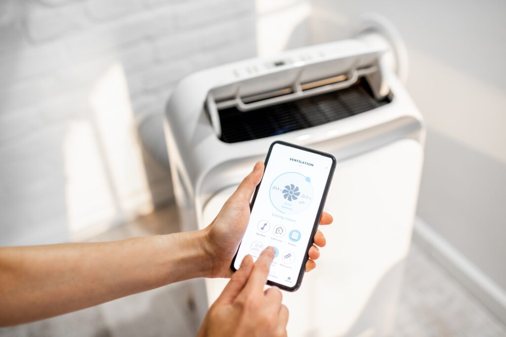 Smarte Steuerung der Raumtemperatur via Smartphone