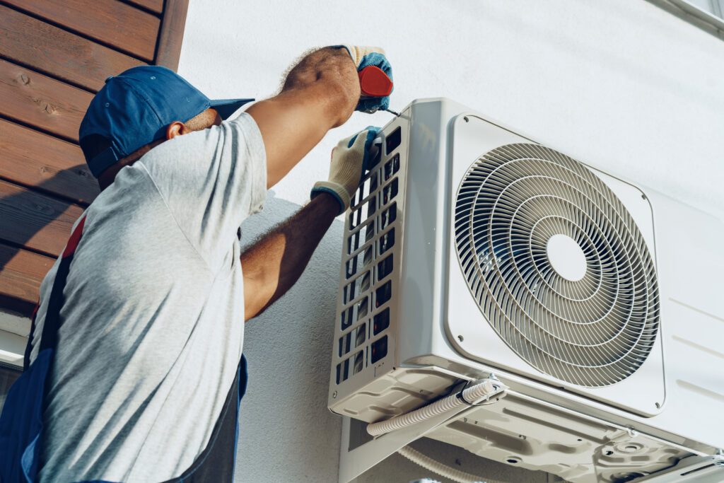 Energieeffiziente Inverter-Klimaanlage für niedrigen Stromverbrauch